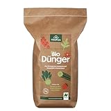 KleePura Bio Universaldünger. NATURLAND zertifiziert. Bio-Dünger für Gemüse, Kräuter, Blumen & Obst. Veganer Pflanzendünger aus Bio-Klee & Luzerne. 5 kg