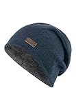 Sterntaler Unisex Baby Slouch-beanie Beanie Hat, Blau (Marine), 53