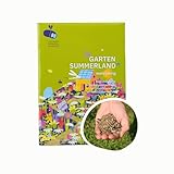 regionalisierte Wildpflanzen Saatgutmischung für den Garten (Garten Summerland) | ohne 3kg Pflanzenkohle zur Abmagerung | heimische Blühpflanzen (Region Nord)