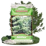 Allflor Bittersalz mit 16% Magnesium I 1 x 10 Kg I Bittersalz gegen Braunfärbung an Nadelbäumen und Hecken I Salzdünger für Blattgrünbildung I Zur Blatt- und Bodendüngung