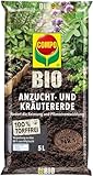 Compo Bio Anzucht- und Kräutererde torffrei 5l