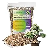 Garten Lux Premium Bonsai Substrat–6L 4-Komponenten Bonsai Erde –schnell entwässernde Erde zum Züchten und Umpflanzen von Pflanzen -Speziell für Ficus Ahorn Weide und Konifiren