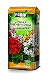 Plantop Geranienerde & Balkonblumenerde 45 Liter Blumenerde Balkonblumen Erde